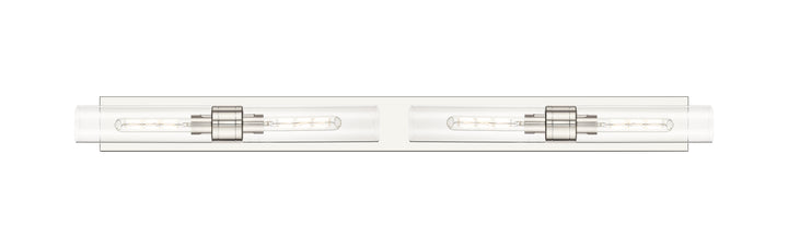 Innovations Lighting Boreas 11" Bath Vanity Light - Polished Nickel Vanity Lights Innovations Lighting Clear ; Glass Type: Clear  