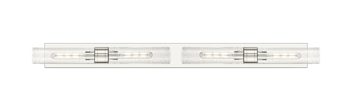 Innovations Lighting Boreas 11" Bath Vanity Light - Polished Nickel Vanity Lights Innovations Lighting Seedy ; Glass Type: Seedy  