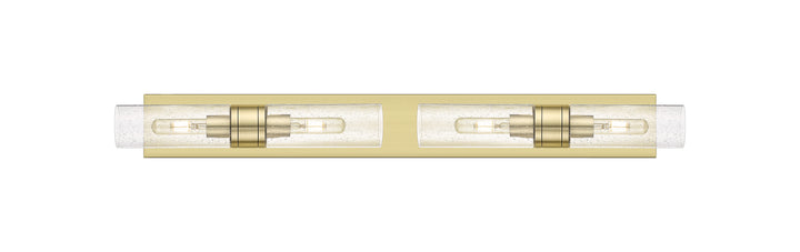 Innovations Lighting Boreas 8" Bath Vanity Light - Antique Brass Vanity Lights Innovations Lighting Seedy ; Glass Type: Seedy  