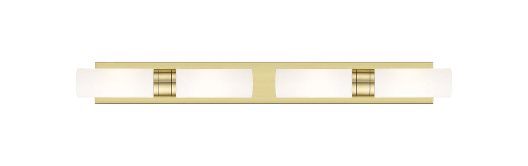 Innovations Lighting Boreas 8" Bath Vanity Light - Antique Brass Vanity Lights Innovations Lighting White ; Glass Type: Frosted  