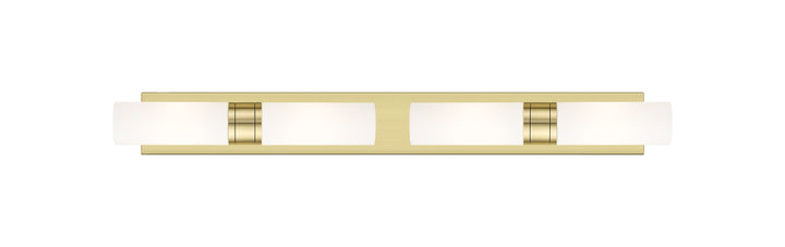 Innovations Lighting Boreas 8" Bath Vanity Light - Antique Brass Vanity Lights Innovations Lighting White ; Glass Type: Frosted  