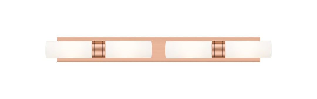 Innovations Lighting Boreas 8" Bath Vanity Light - Antique Copper Vanity Lights Innovations Lighting White ; Glass Type: Frosted  