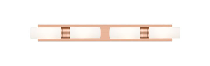 Innovations Lighting Boreas 8" Bath Vanity Light - Antique Copper Vanity Lights Innovations Lighting White ; Glass Type: Frosted  