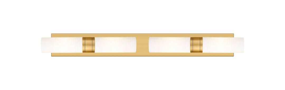 Innovations Lighting Boreas 8" Bath Vanity Light - Brushed Brass Vanity Lights Innovations Lighting White ; Glass Type: Frosted  