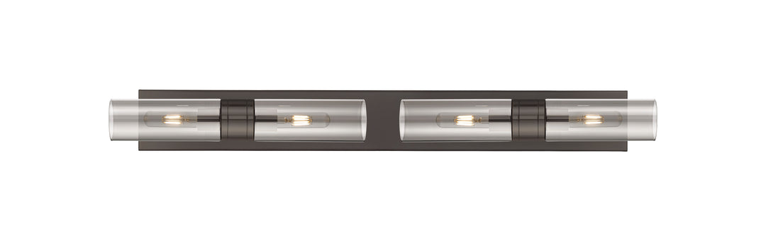 Innovations Lighting Boreas 8" Bath Vanity Light - Oil Rubbed Bronze Vanity Lights Innovations Lighting Light Smoke ; Glass Type: Smoked  