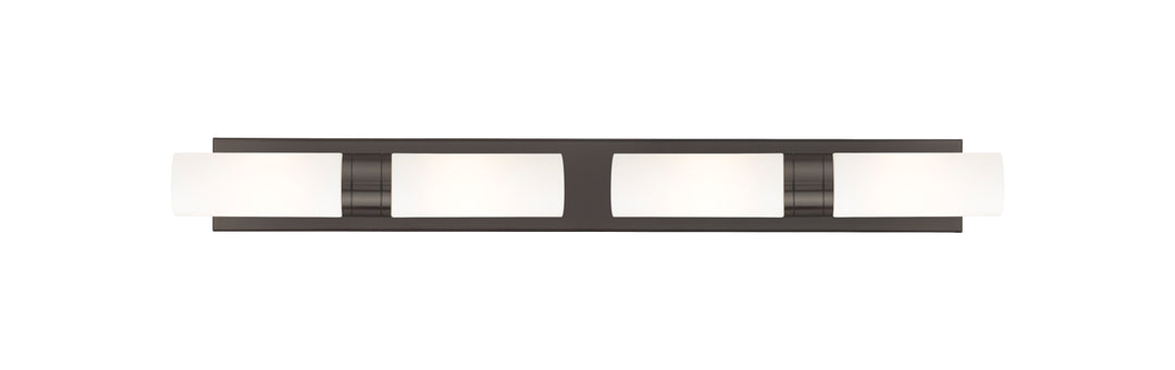 Innovations Lighting Boreas 8" Bath Vanity Light - Oil Rubbed Bronze Vanity Lights Innovations Lighting White ; Glass Type: Frosted  