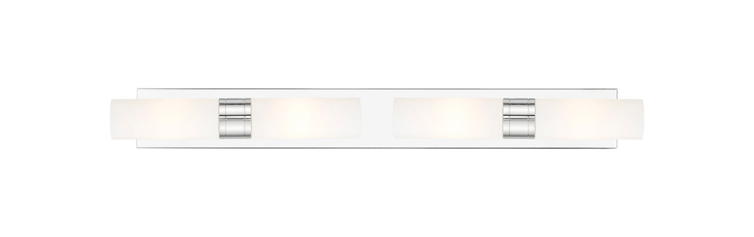 Innovations Lighting Boreas 8" Bath Vanity Light - Polished Chrome Vanity Lights Innovations Lighting White ; Glass Type: Frosted  