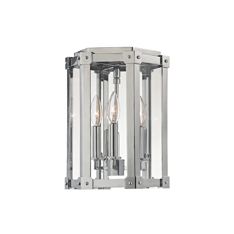 Hudson Valley Lighting Roxbury Semi Flush Ceiling Semi Flush Mounts Hudson Valley Lighting Polished Nickel  