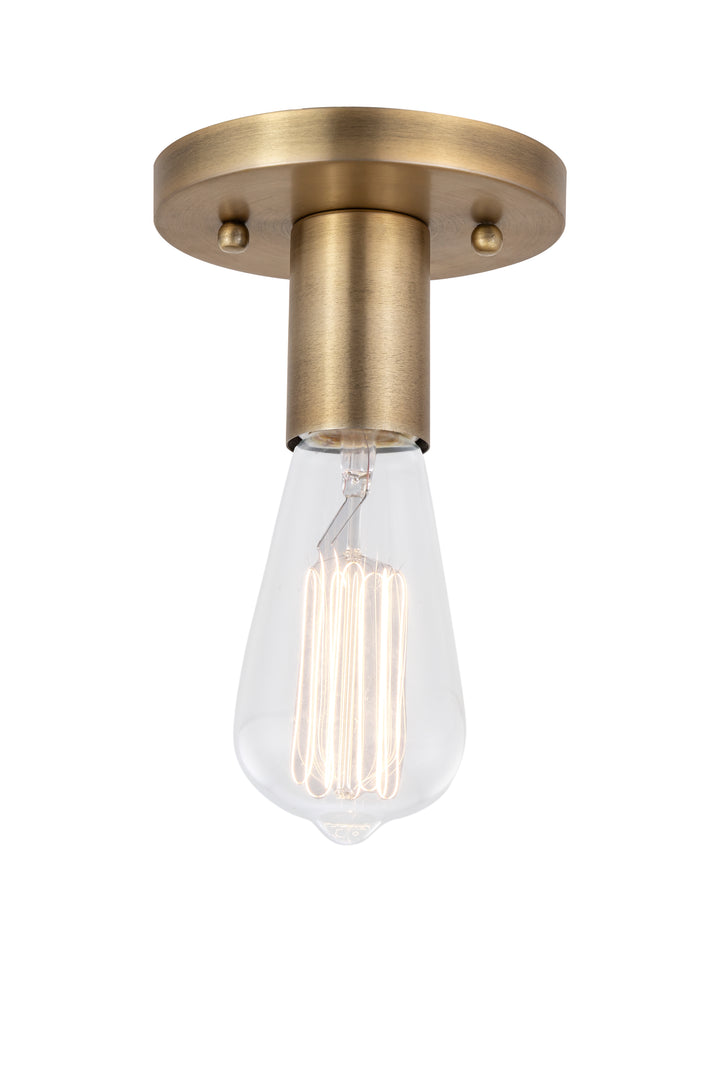 Innovations Lighting Karima Flush Mount Ceiling Flush Mounts Innovations Lighting Brushed Brass  