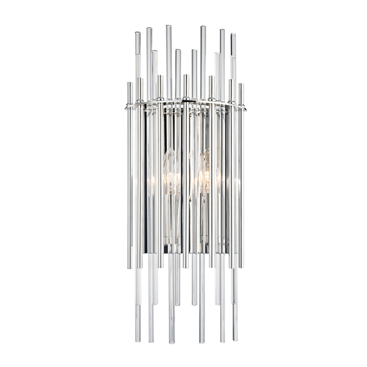 Hudson Valley Lighting Wallis Wall Sconce Wall Sconces Hudson Valley Lighting Polished Nickel  