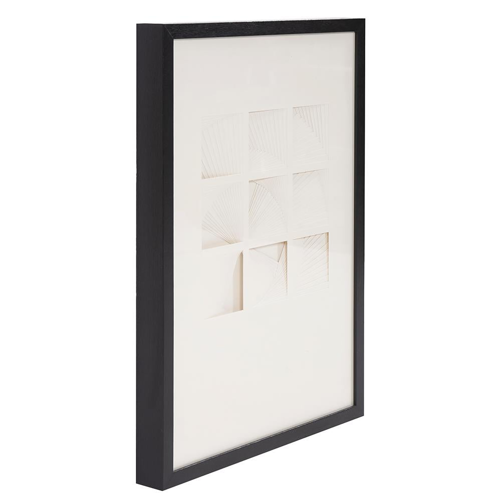 Howard Elliott Collection Dimensional Paper Squares Shadowbox Art Wall Decor Howard Elliott Collection   