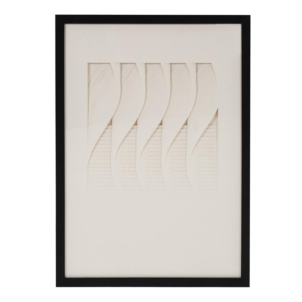 Howard Elliott Collection Dimensional Paper Twist Shadowbox Art Wall Decor Howard Elliott Collection   