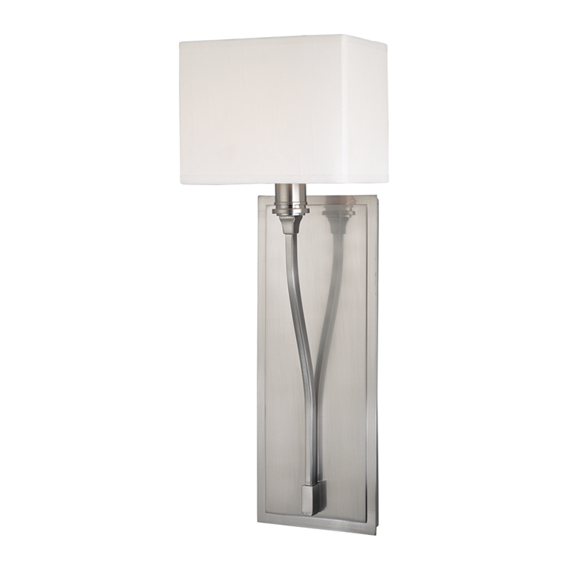 Hudson Valley Lighting Selkirk Wall Sconce Wall Sconces Hudson Valley Lighting Satin Nickel  