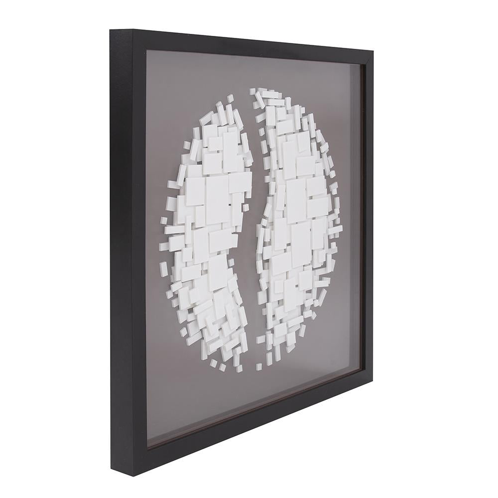 Howard Elliott Collection Abstract Paper Globe Shadowbox Art Wall Decor Howard Elliott Collection   