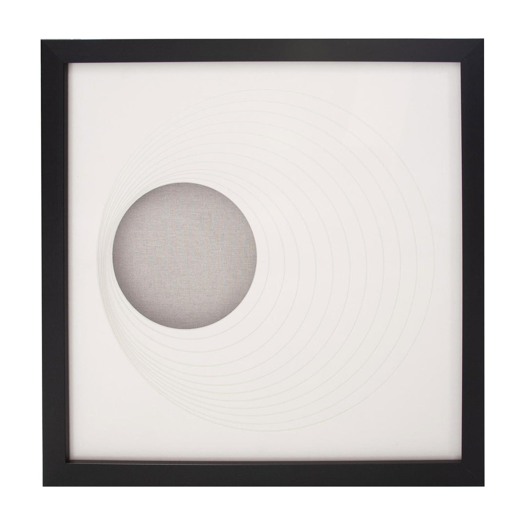 Howard Elliott Collection Dimensional Paper Circle Shadowbox Art Wall Decor Howard Elliott Collection   