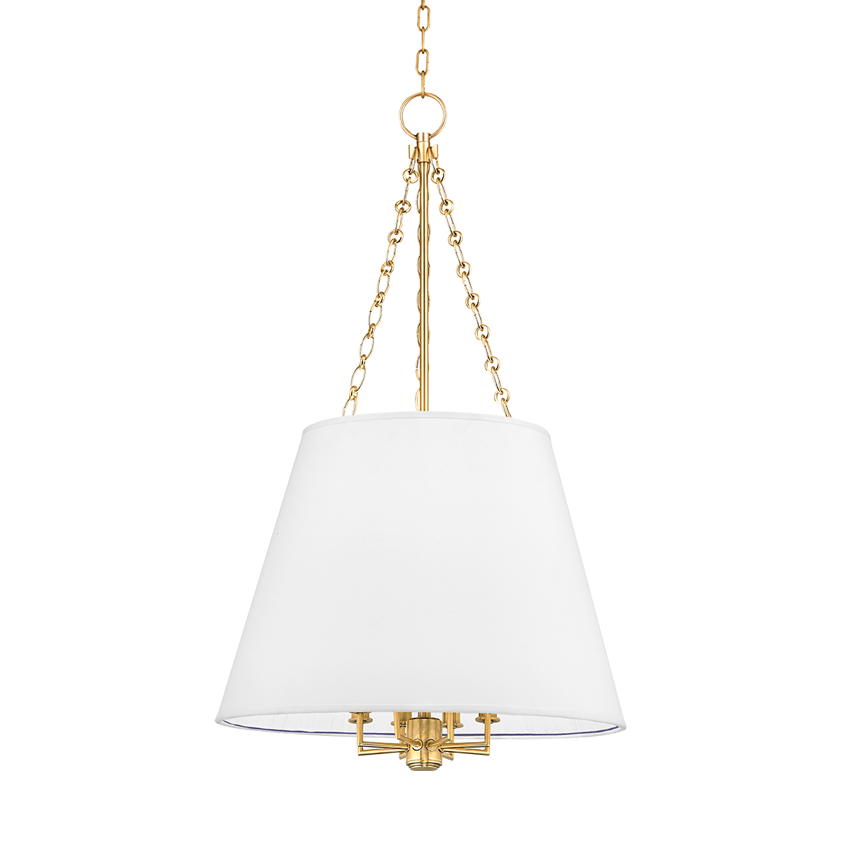 Hudson Valley Lighting Burdett Pendant Pendant Hudson Valley Lighting Aged Brass  