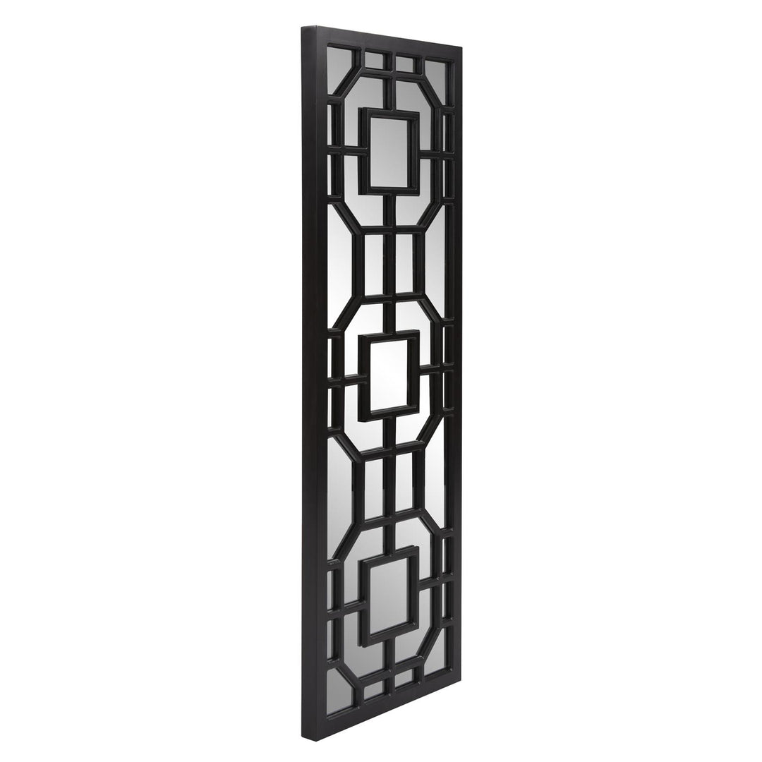 Howard Elliott Collection Aldrich Mirror- Black Decorative Mirrors Howard Elliott Collection   