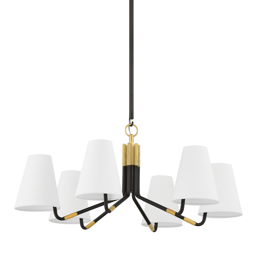 Hudson Valley Lighting STANWYCK Chandelier Chandeliers Hudson Valley Lighting AGED BRASS/DISTRESSED BRONZE  