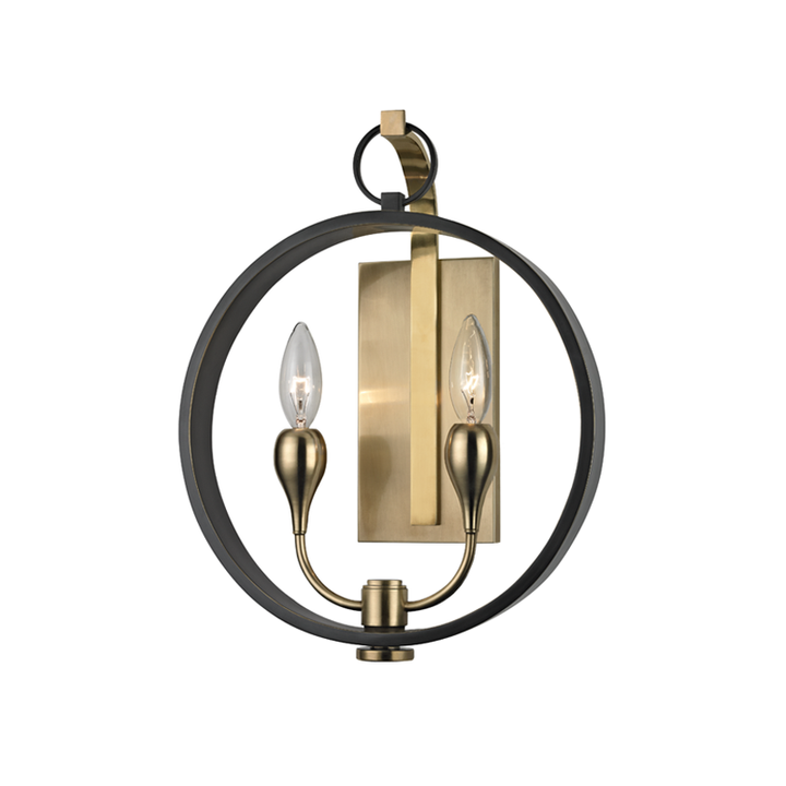 Hudson Valley Lighting Dresden Wall Sconce Wall Sconces Hudson Valley Lighting Aged Old Bronze  