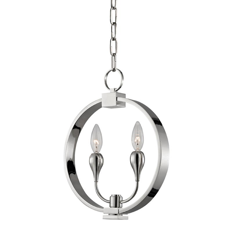 Hudson Valley Lighting Dresden Pendant Pendants Hudson Valley Lighting Polished Nickel  