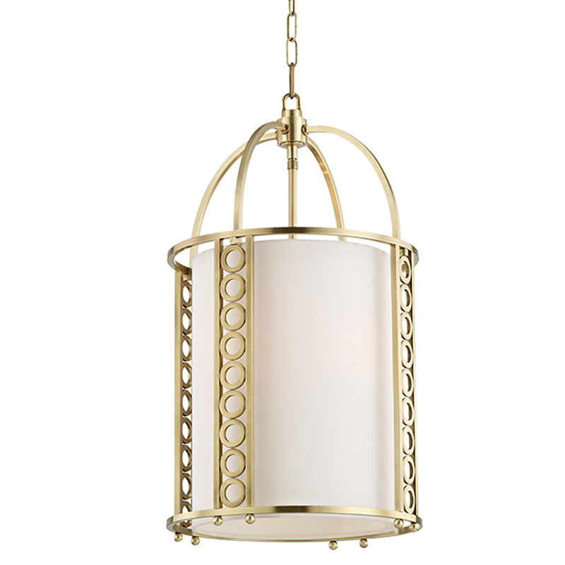 Hudson Valley Lighting Infinity Pendant Pendant Hudson Valley Lighting Aged Brass  