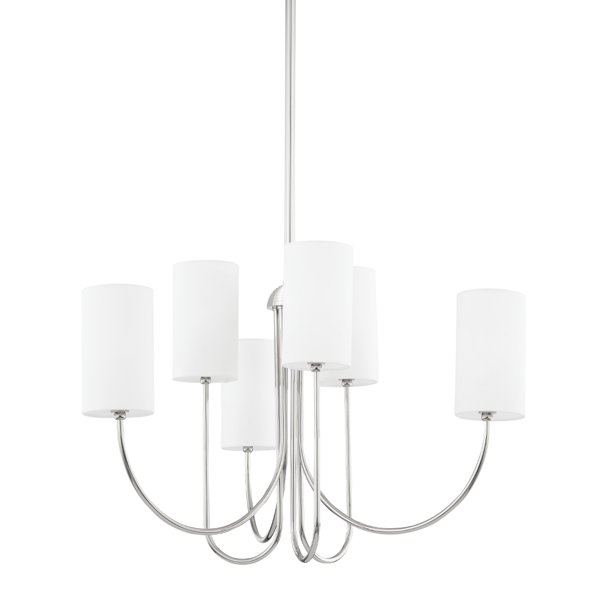 Hudson Valley Lighting Harlem Chandelier Chandelier Hudson Valley Lighting Polished Nickel  