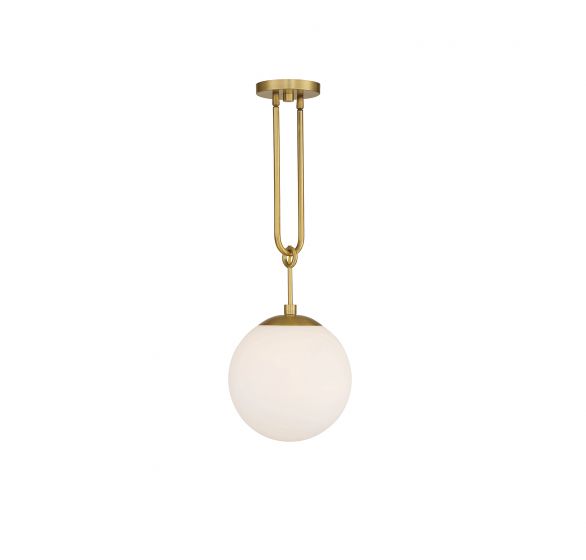 Essentials Becker Pendant Pendant Essentials Warm Brass 1 