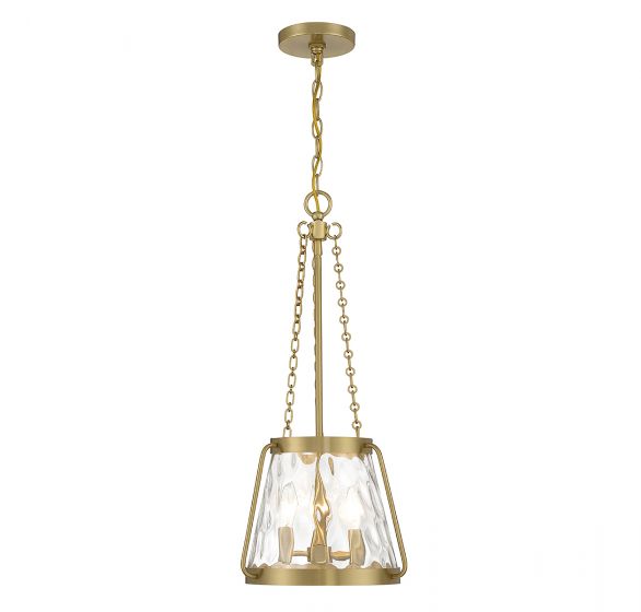 Essentials Crawford Pendant Pendant Essentials Warm Brass 3 