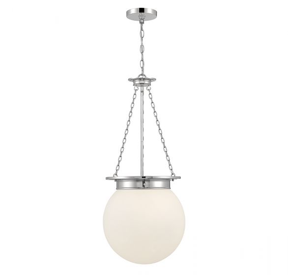 Essentials Manor Pendant Pendant Essentials Polished Nickel 3 