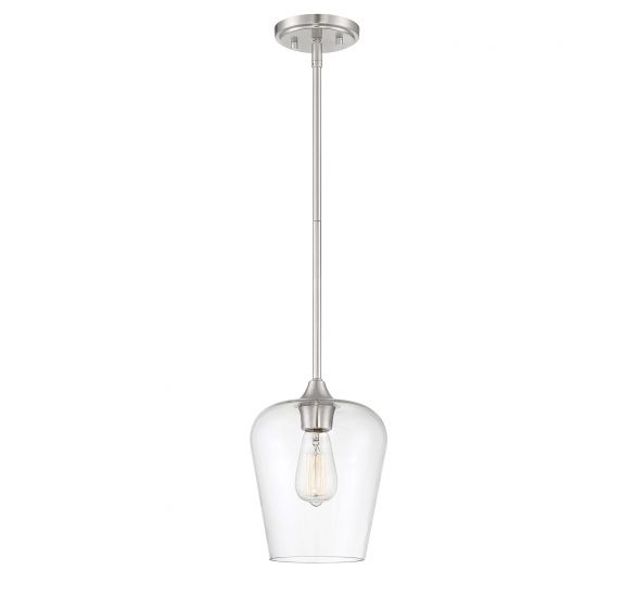 Essentials Octave Pendant Pendant Essentials Satin Nickel 1 