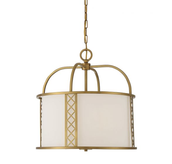 Essentials Rockford Pendant Pendant Essentials Warm Brass 3 