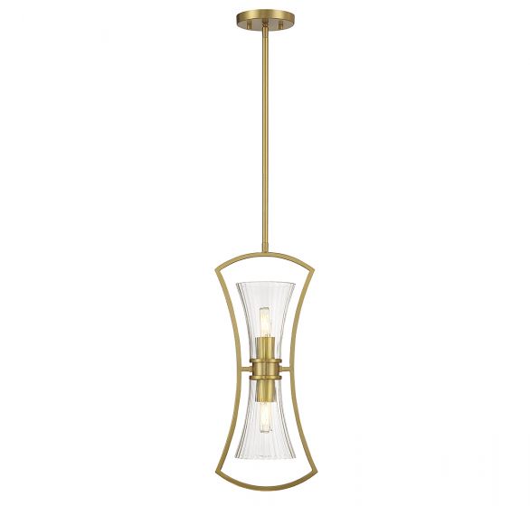 Savoy House Bennington Pendant Pendant Savoy House Warm Brass 2 