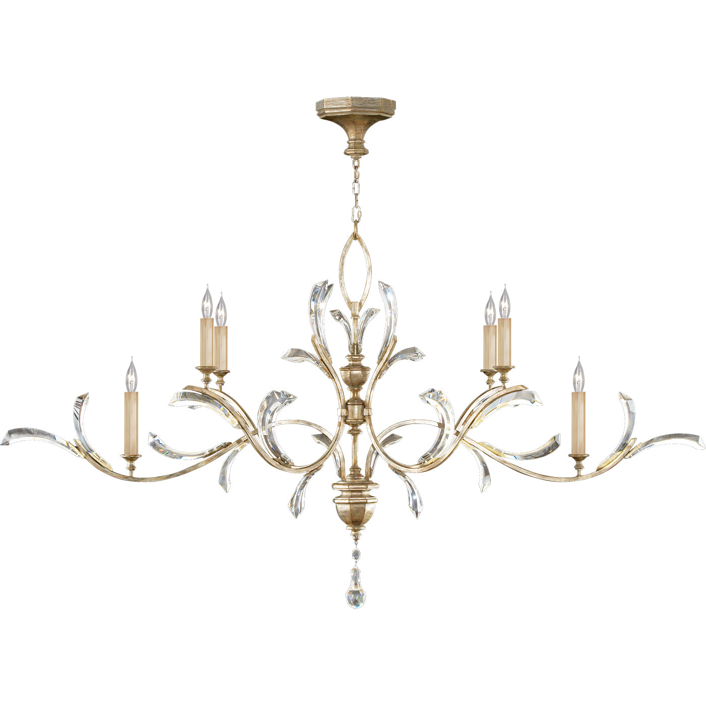 Fine Art Handcrafted Lighting Beveled Arcs Chandelier Chandeliers Fine Art Handcrafted Lighting   