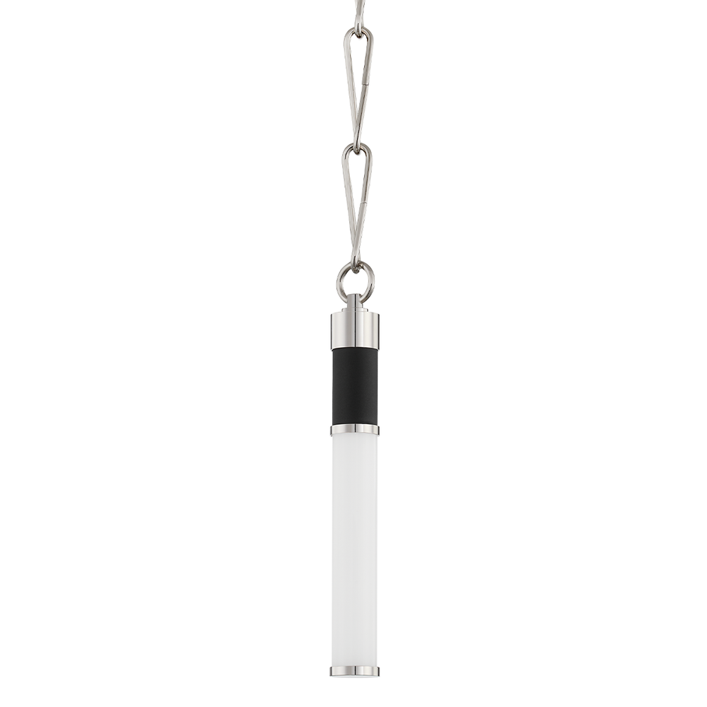 Hudson Valley Lighting Huntington Pendant Pendants Hudson Valley Lighting Polished Nickel/black  