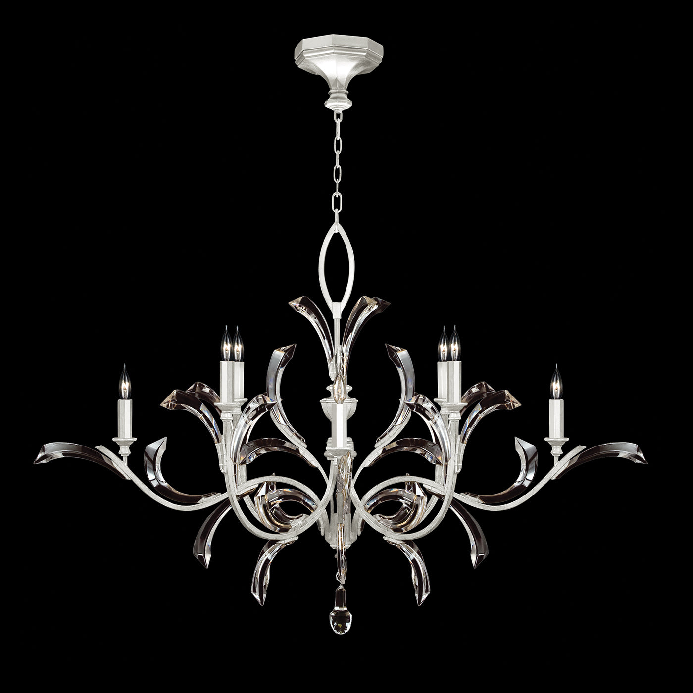 Fine Art Handcrafted Lighting Beveled Arcs Chandelier Chandeliers Fine Art Handcrafted Lighting   