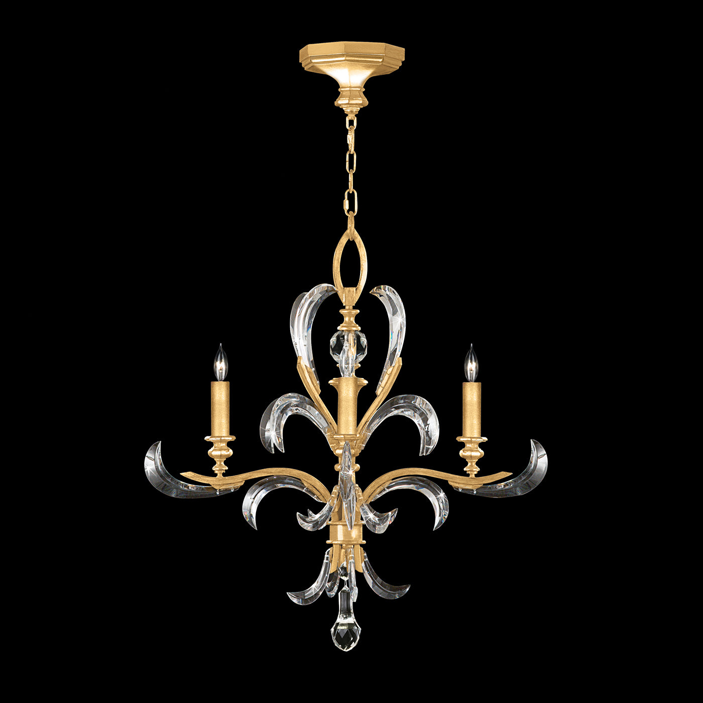 Fine Art Handcrafted Lighting Beveled Arcs Chandelier Chandeliers Fine Art Handcrafted Lighting   