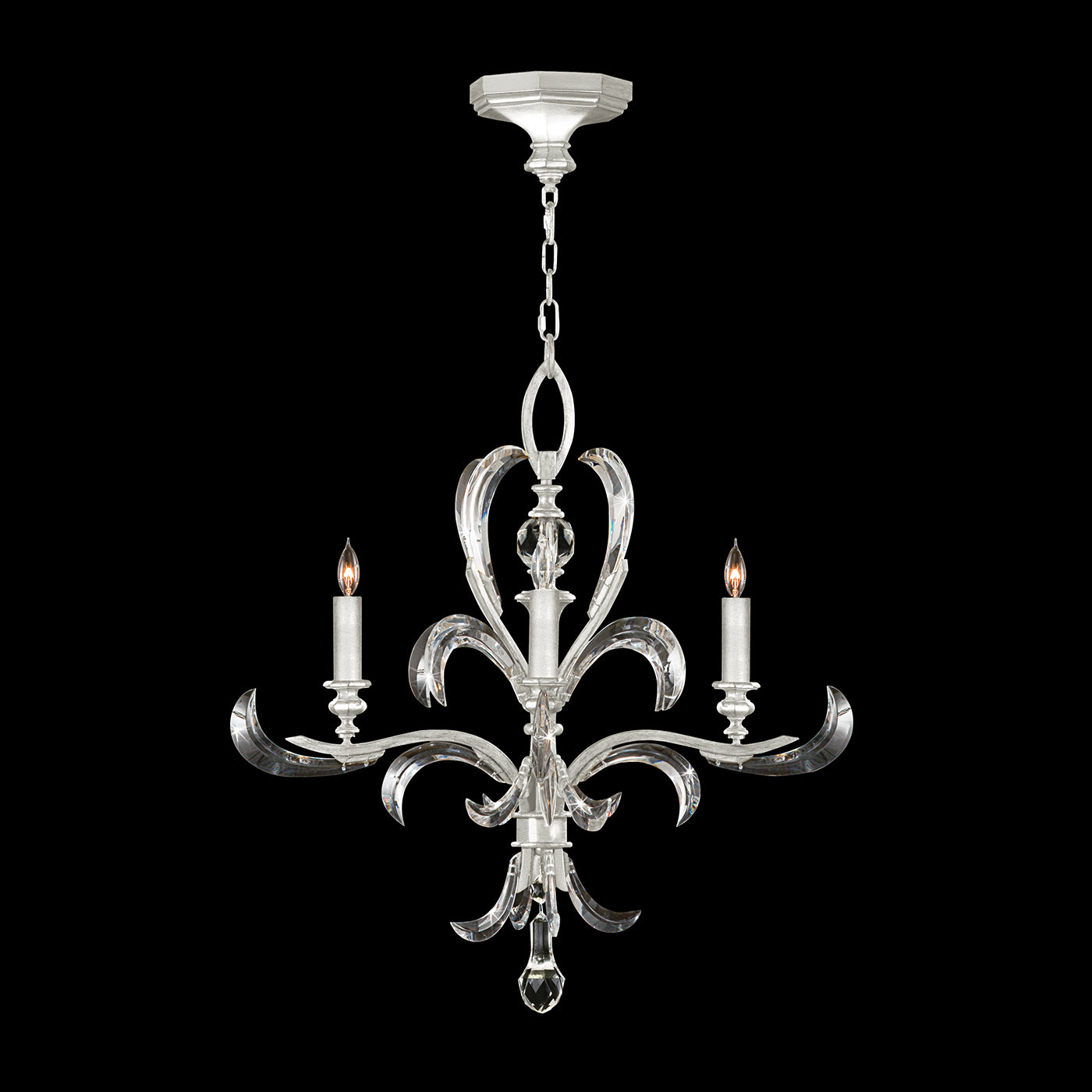 Fine Art Handcrafted Lighting Beveled Arcs Chandelier Chandeliers Fine Art Handcrafted Lighting   