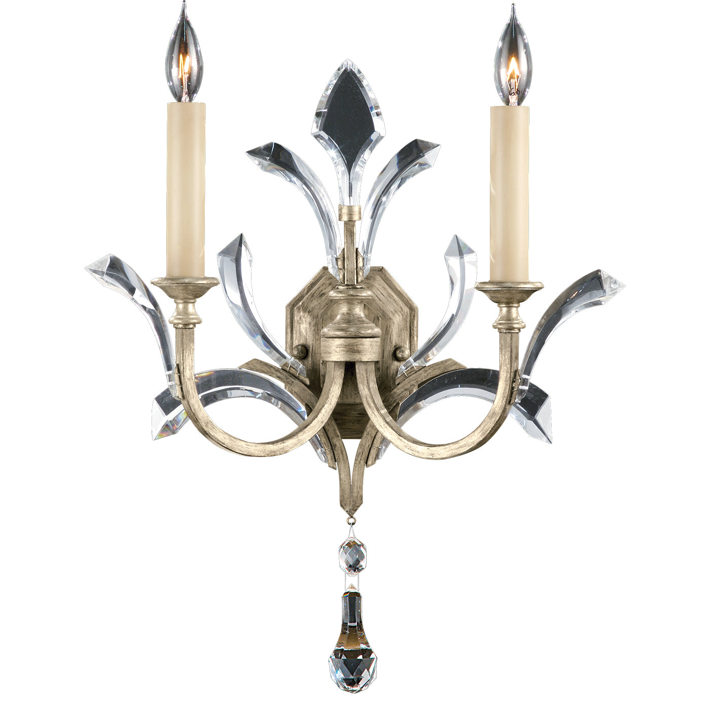 Fine Art Handcrafted Lighting Beveled Arcs Sconce Sconces Fine Art Handcrafted Lighting   