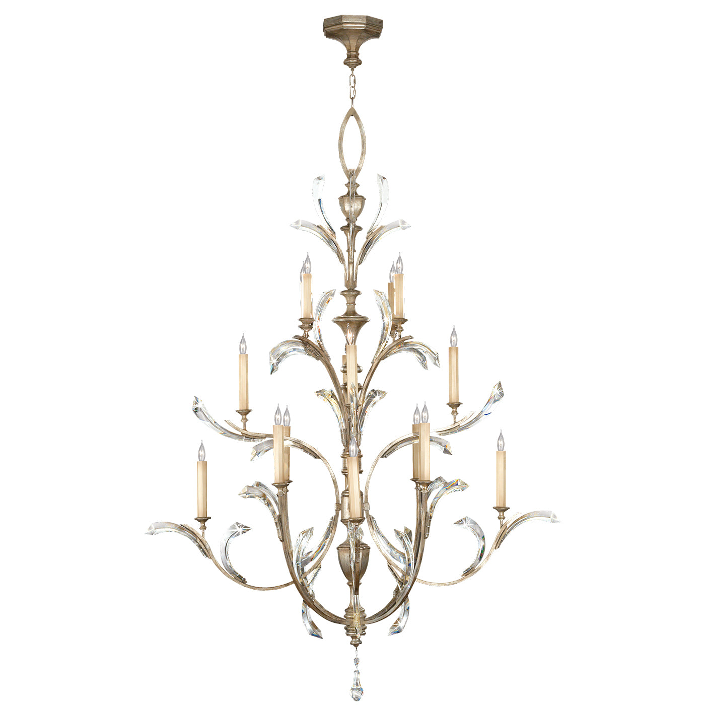 Fine Art Handcrafted Lighting Beveled Arcs Chandelier Chandeliers Fine Art Handcrafted Lighting   