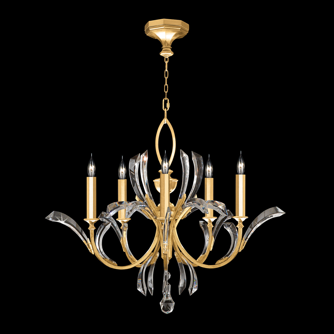 Fine Art Handcrafted Lighting Beveled Arcs Chandelier Chandeliers Fine Art Handcrafted Lighting   