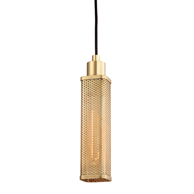 Hudson Valley Lighting Gibbs Pendant Pendant Hudson Valley Lighting Aged Brass  