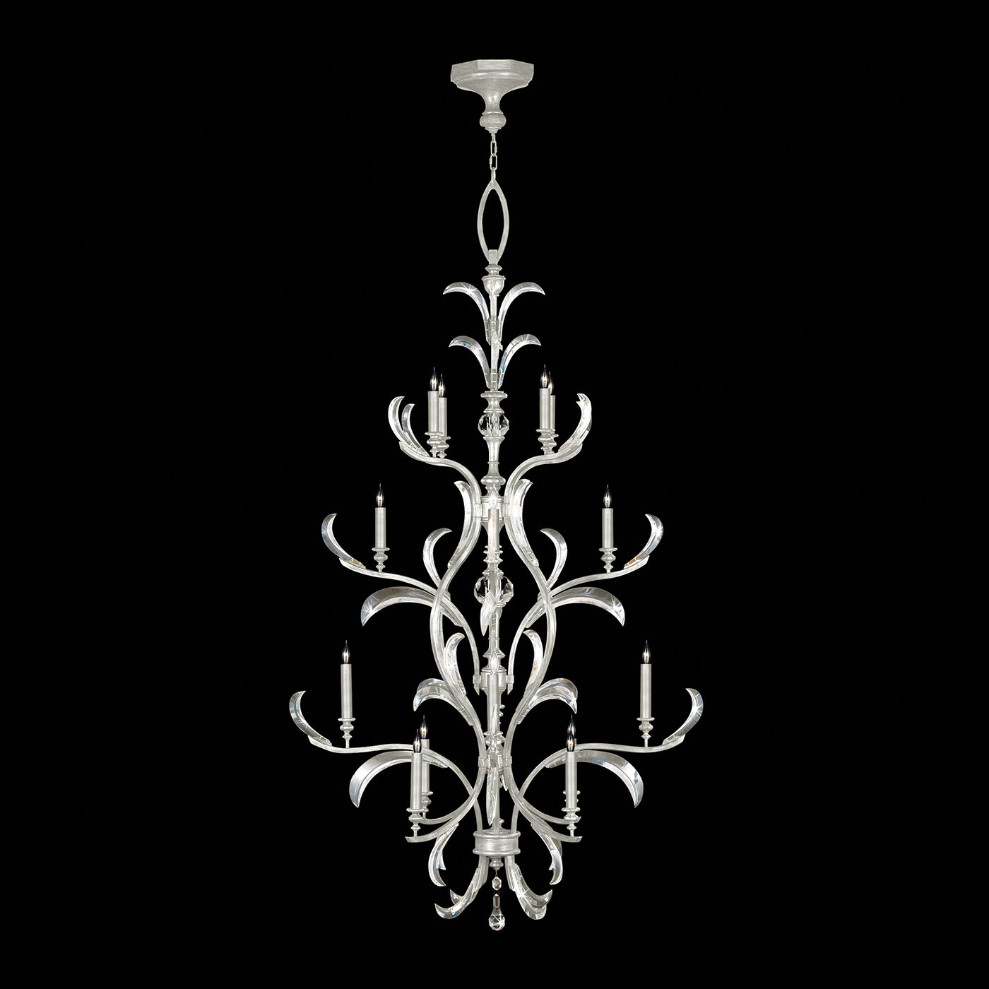 Fine Art Handcrafted Lighting Beveled Arcs Chandelier Chandeliers Fine Art Handcrafted Lighting   