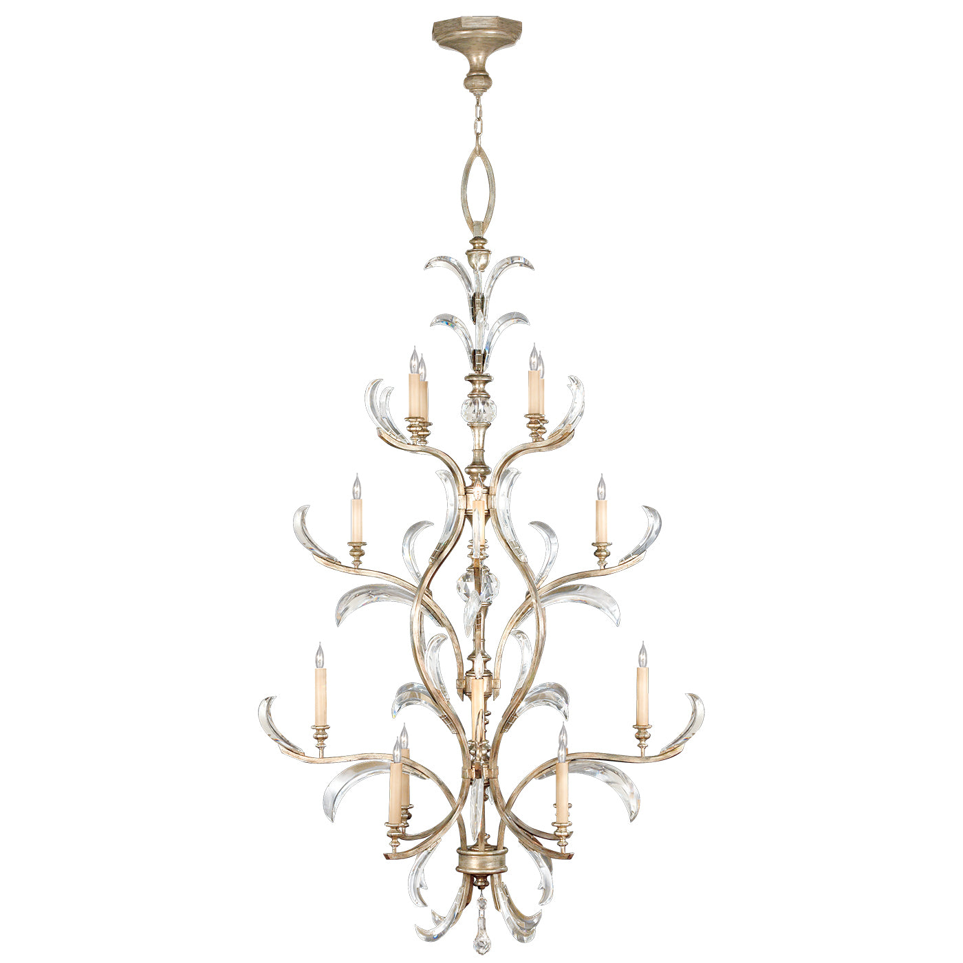 Fine Art Handcrafted Lighting Beveled Arcs Chandelier Chandeliers Fine Art Handcrafted Lighting   