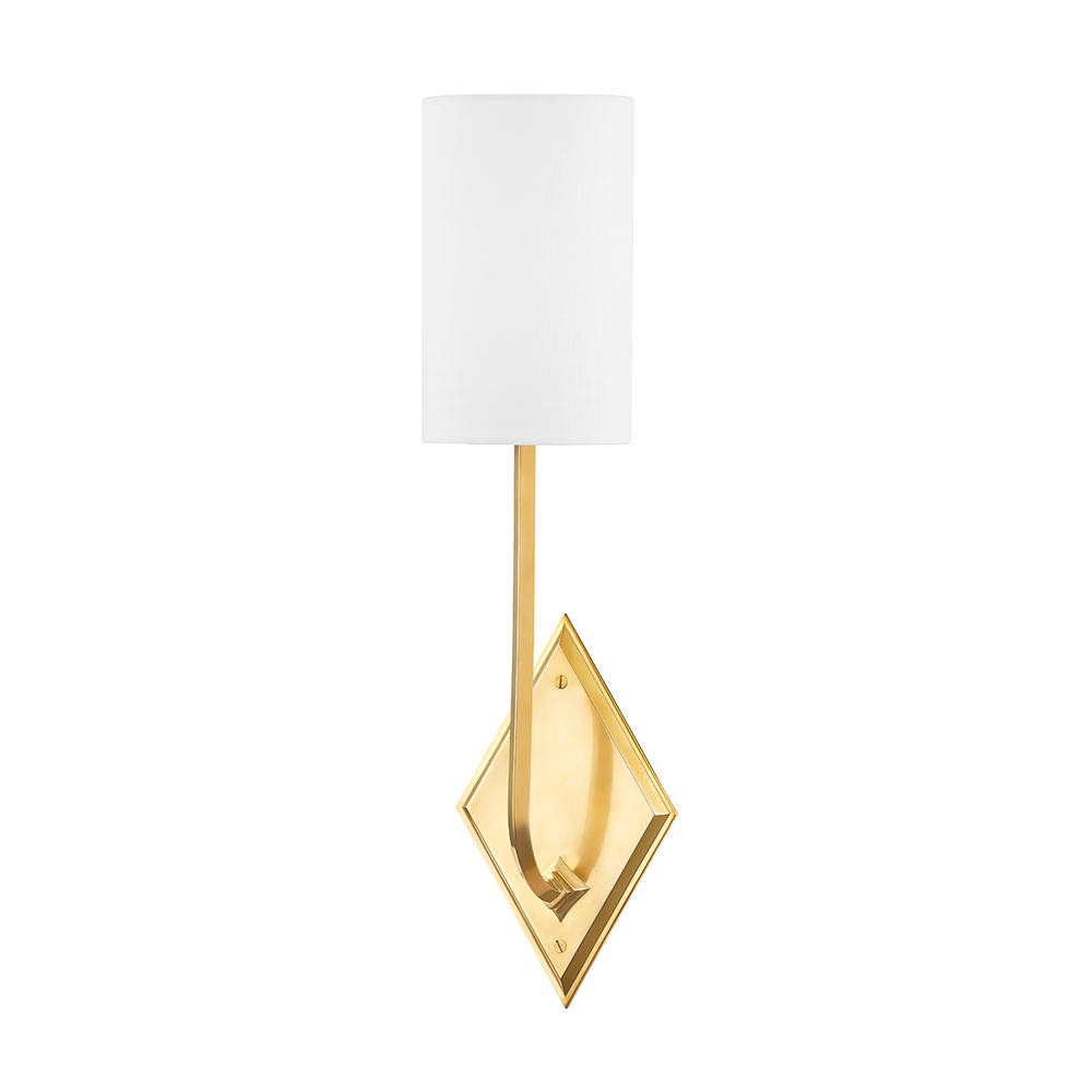 Hudson Valley Lighting Eastern Point Wall Sconce Wall Sconces Hudson Valley Lighting Aged Brass  