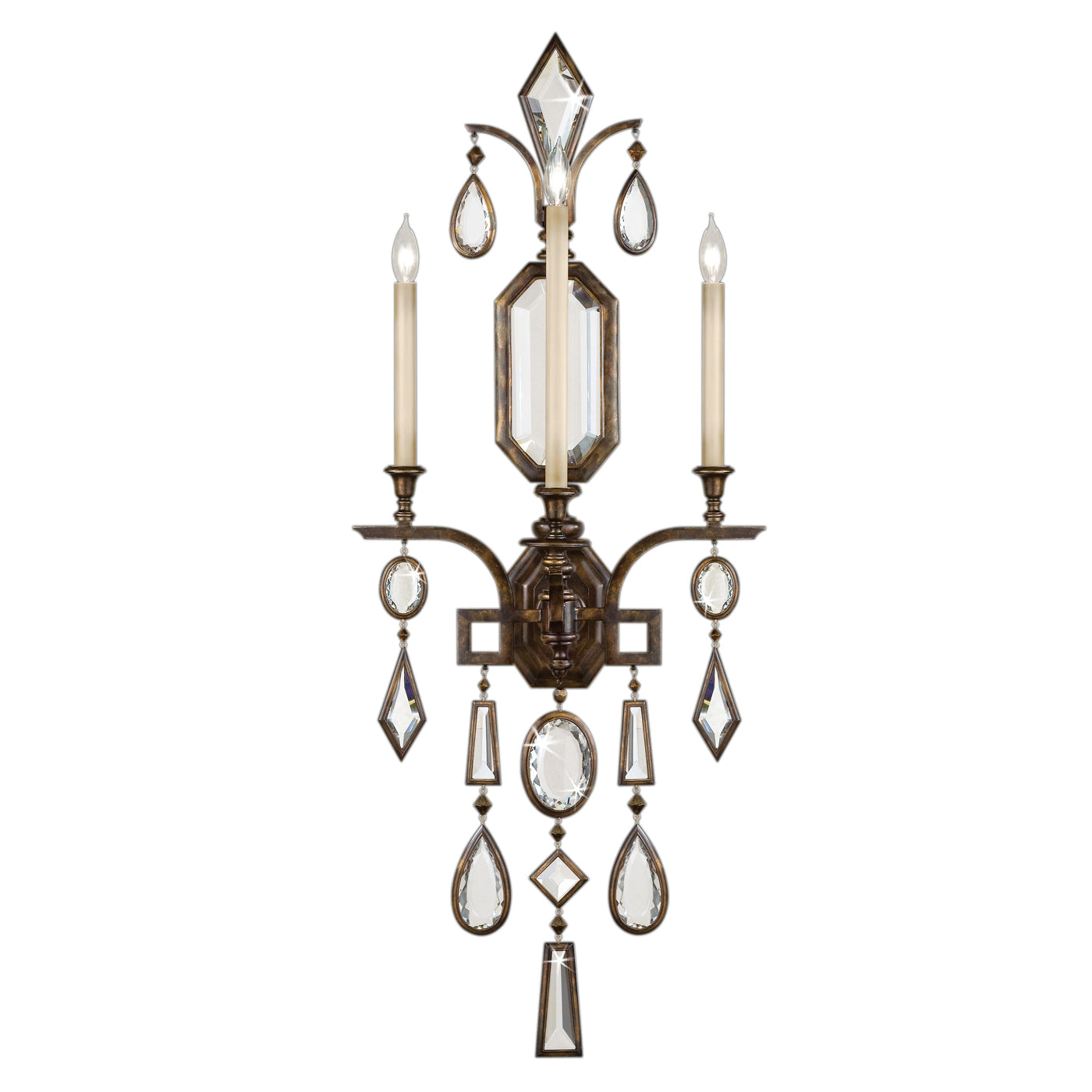 Fine Art Handcrafted Lighting Encased Gems Sconce Sconces Fine Art Handcrafted Lighting   