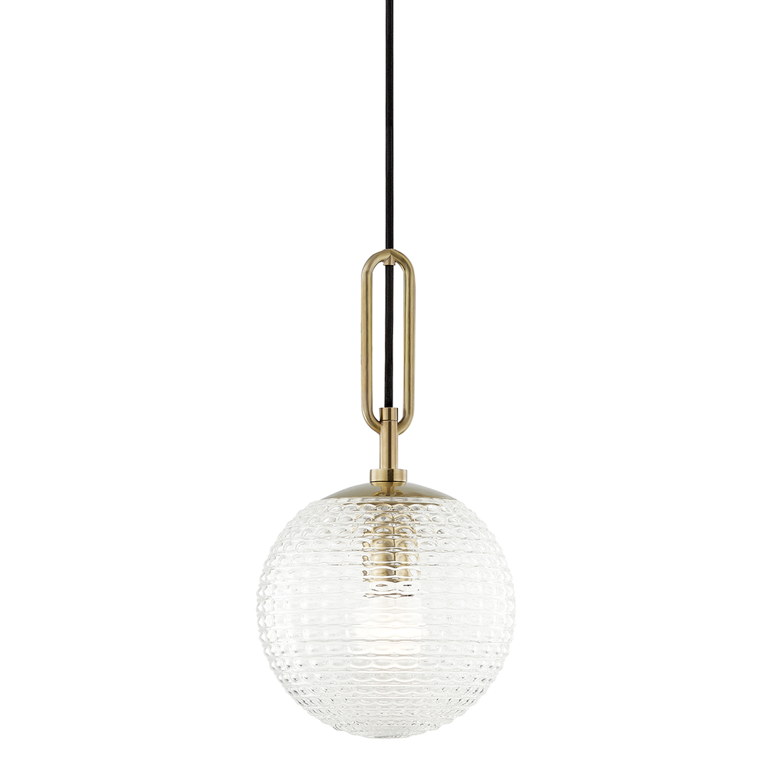 Hudson Valley Lighting Jewett Pendant Pendants Hudson Valley Lighting Aged Brass  