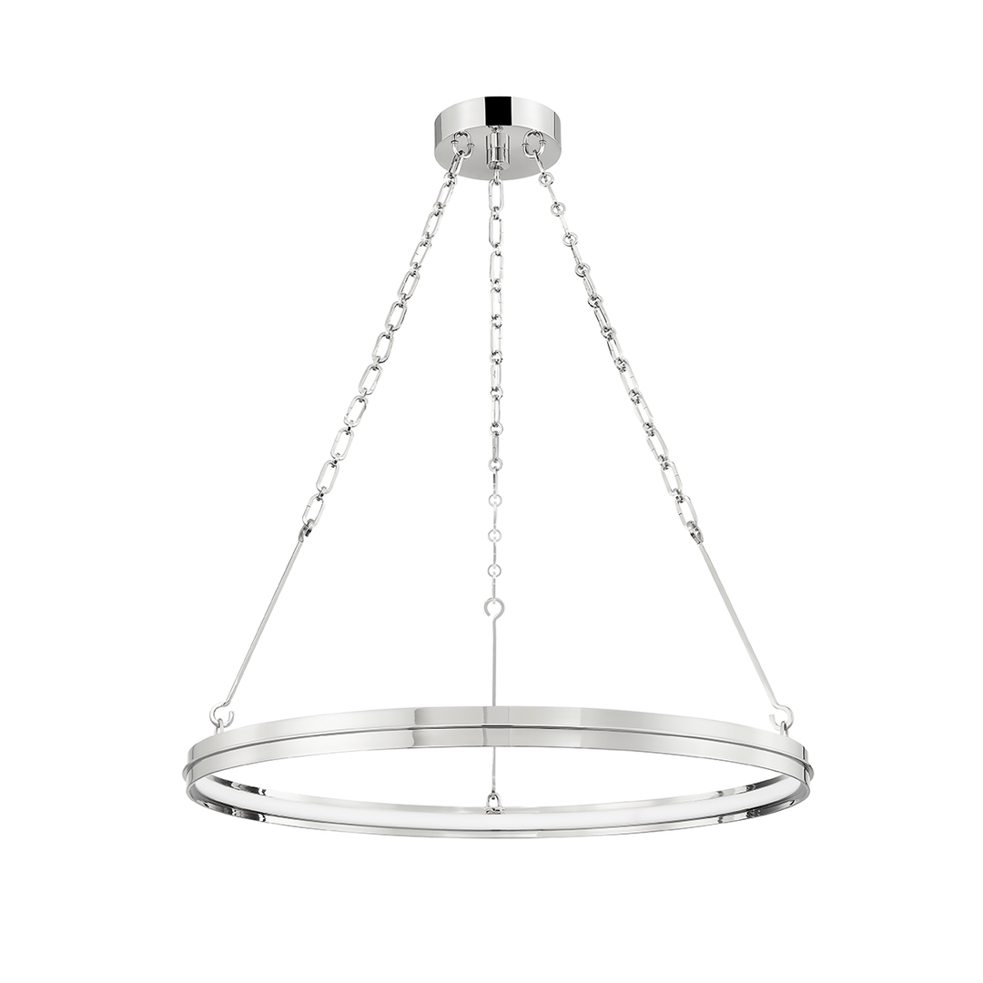 Hudson Valley Lighting Rosendale Chandelier Chandeliers Hudson Valley Lighting Polished Nickel  