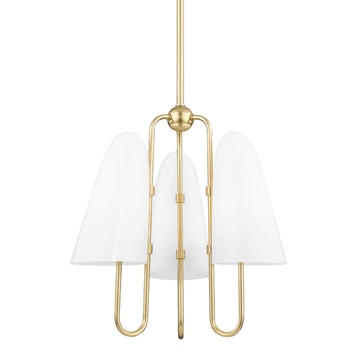 Hudson Valley Lighting Slate Hill Chandelier Chandeliers Hudson Valley Lighting Aged Brass  