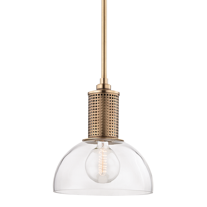 Hudson Valley Lighting Halcyon Pendant Pendants Hudson Valley Lighting Aged Brass  