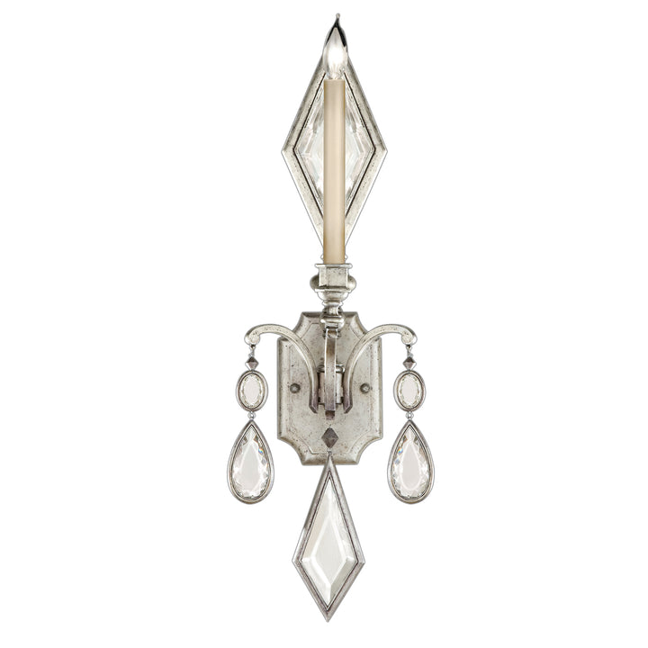 Fine Art Handcrafted Lighting Encased Gems Sconce